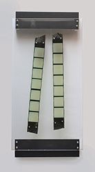 'On Represntation and 14 Women'  •  Transparency film, plexiglass, wood & laminate  •  18" x 32"